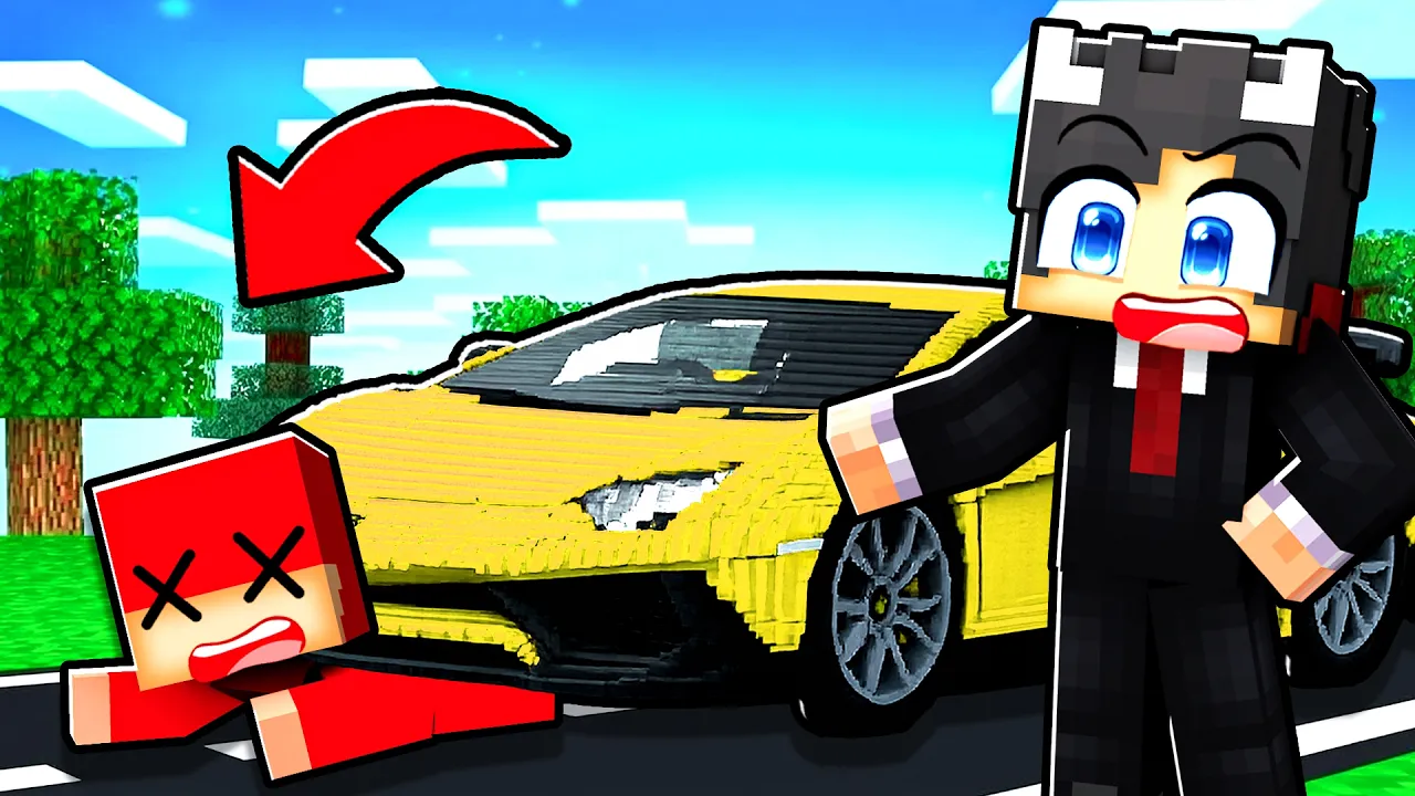 Jeg Arbejder Som Bilforhandler I Minecraft!