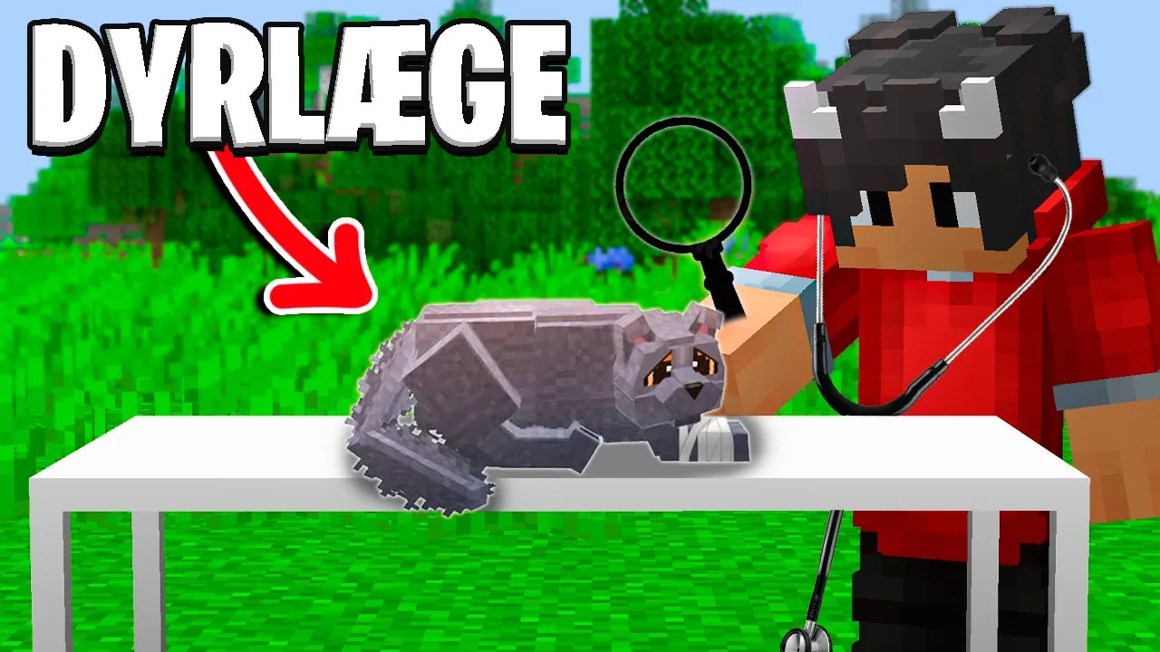 Jeg Lever Som DYRLÆGE I Minecraft!
