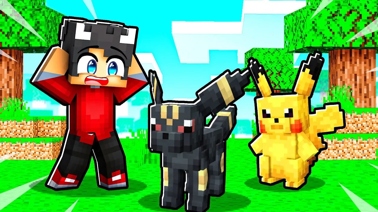 Jeg Får En UMBREON! - Minecraft Pokemon #3