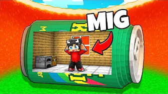 Overlever En TNT TSUNAMI I En FAXE KONDI Dåse I Minecraft!