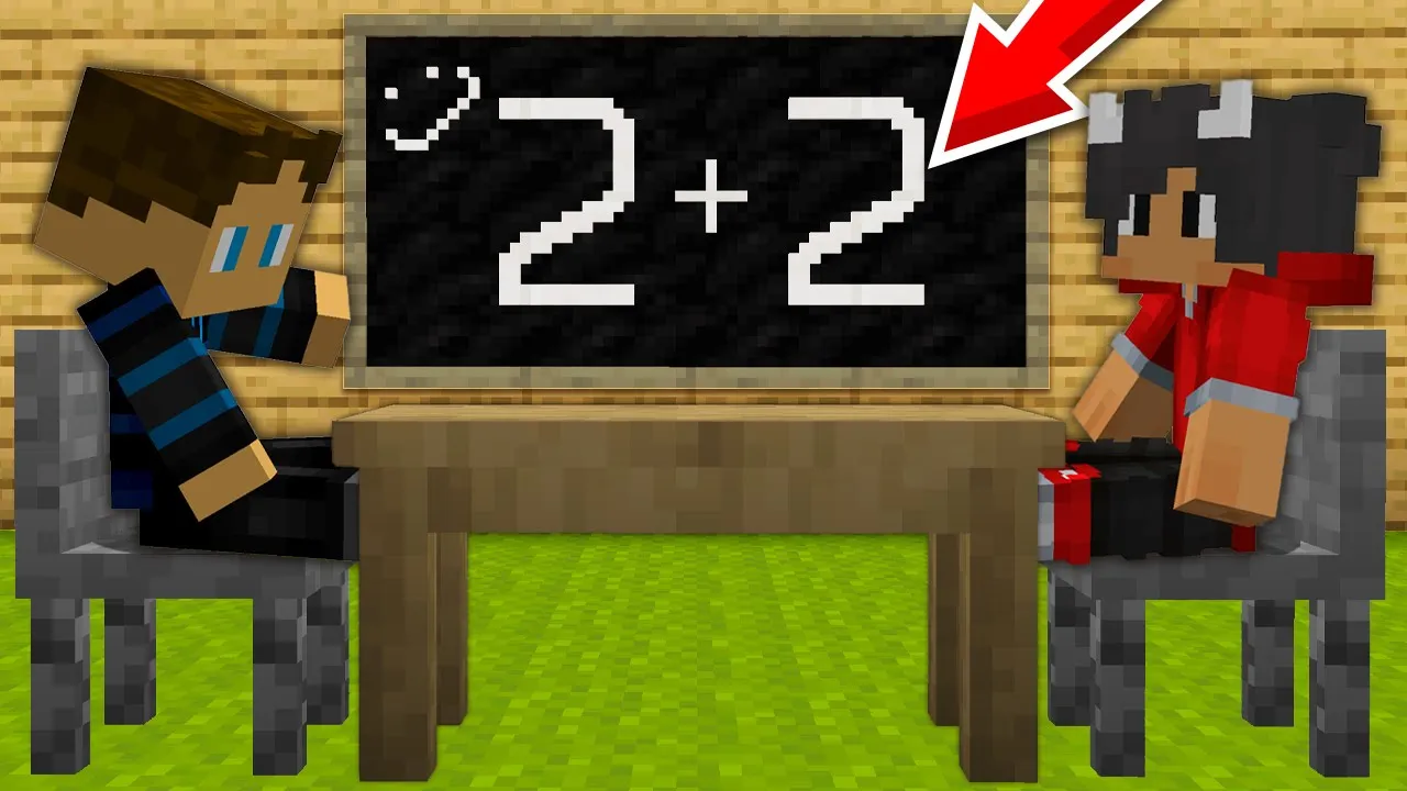 Da Judex og Jeg Gik I SKOLE I Minecraft!