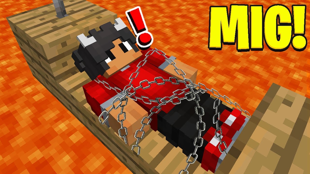 Fanget I Det SIKRESTE Escape Room I Minecraft!