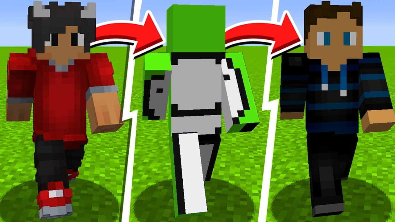 Jeg Bliver Til YouTubere I Minecraft!