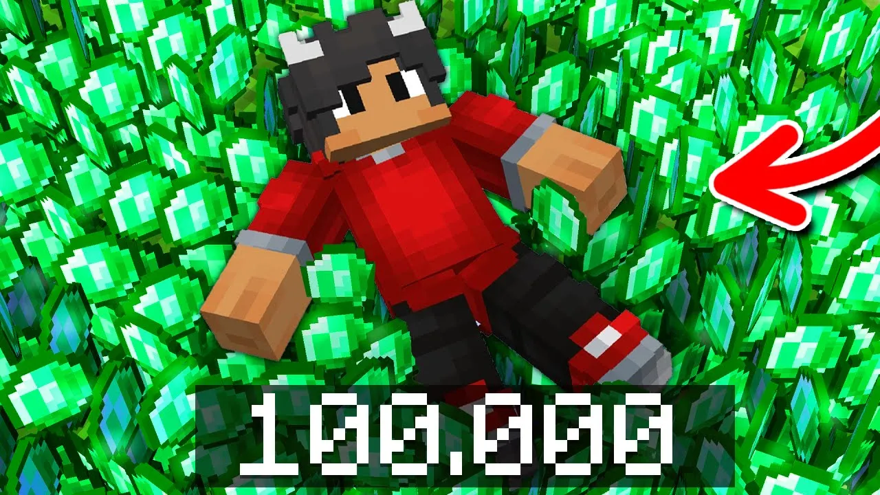 Sådan Fik Jeg Over 100.000 EMERALDER I Minecraft!