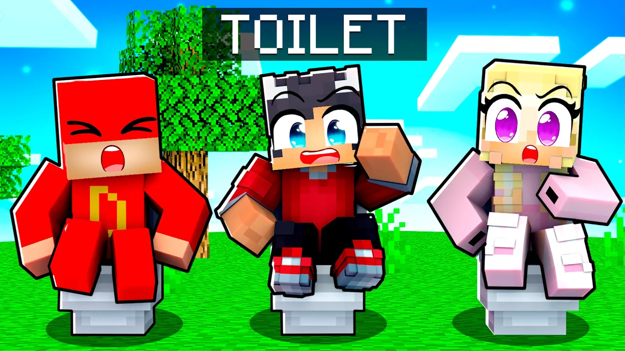 Den Sidste Der Forlader TOILETTET Vinder 1000 kr I Minecraft!