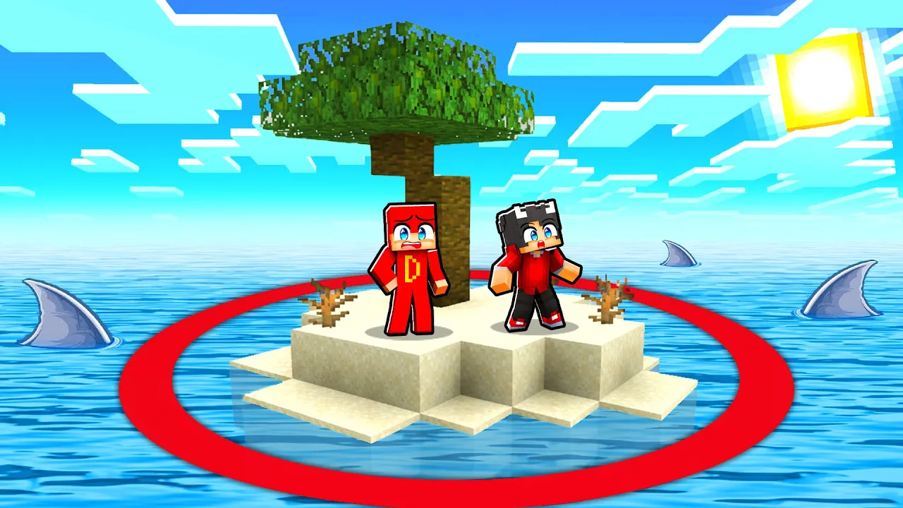 Ikke Forlad ØEN I Minecraft!