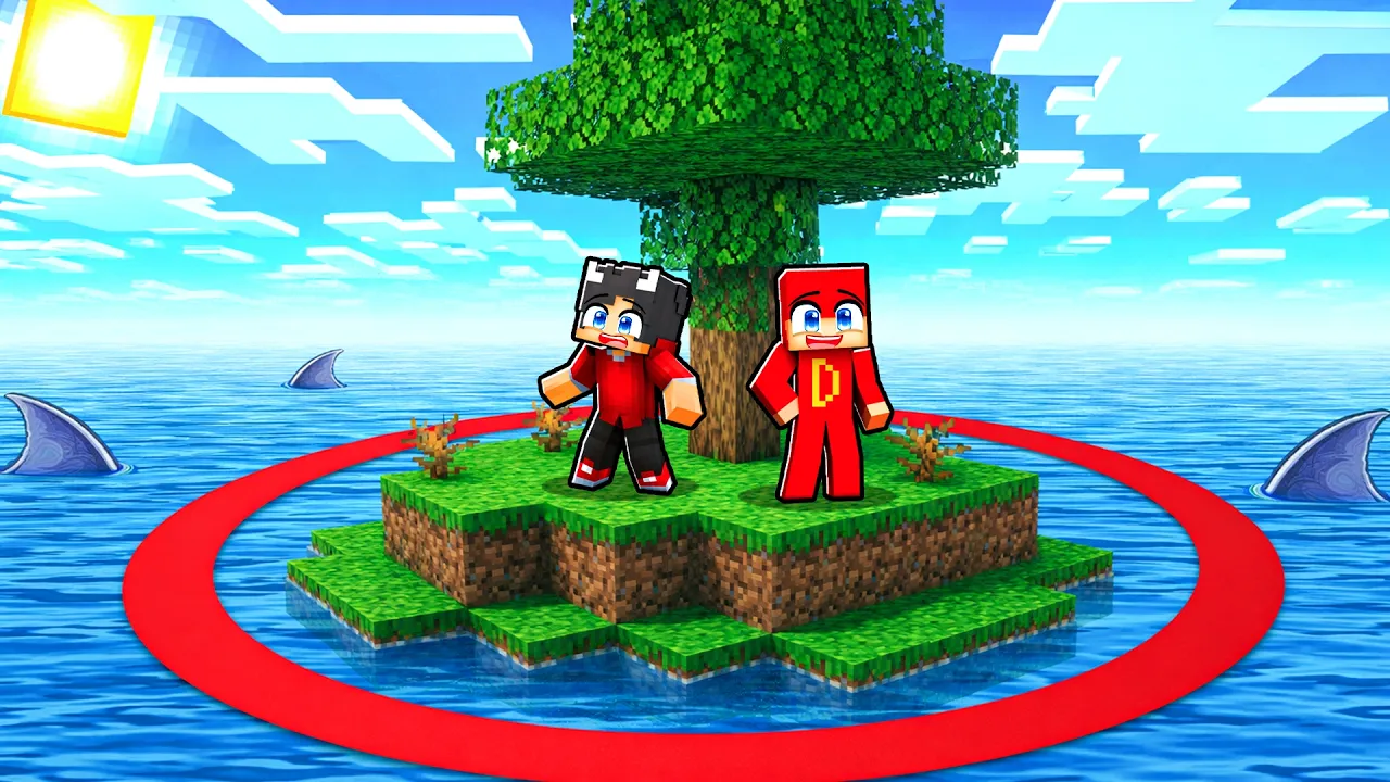 Kan Vi Klare Minecraft Uden At Forlade Øen?