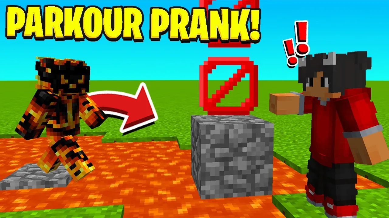 Parkour Prank På MrSpyplant! - Prank Wars #7