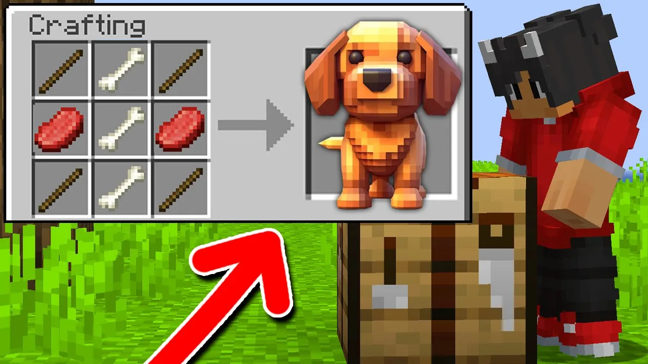 Jeg Kan Crafte KÆLEDYR I Minecraft!