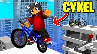 Jeg Laver Parkour På En CYKEL I Minecraft!