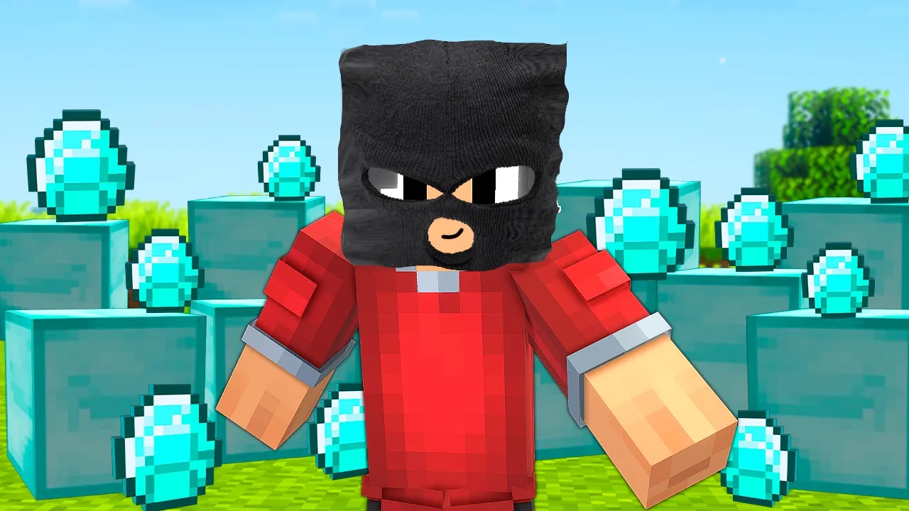 Sådan Stjal Jeg ALLE Judex Diamanter... - Minecraft Prank Wars #14