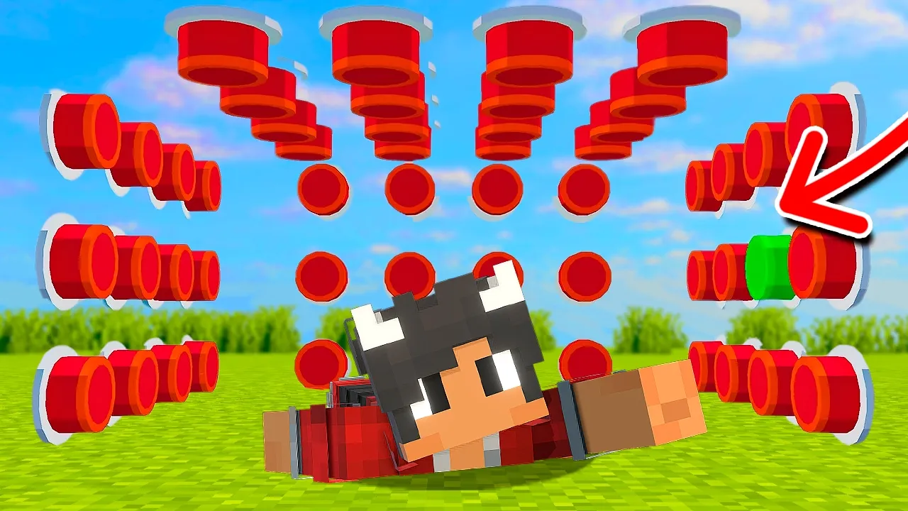 Jeg Må IKKE TRYKKE På Den FORKERTE Knap I Minecraft!