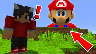 Jeg Bliver Til SUPER MARIO I Minecraft!