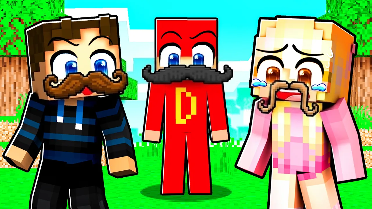 Jeg Giver Overskæg Til Mine Venner I Minecraft!