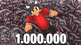 Sådan Fik Jeg 1.000.000 NETHERITE I Minecraft!