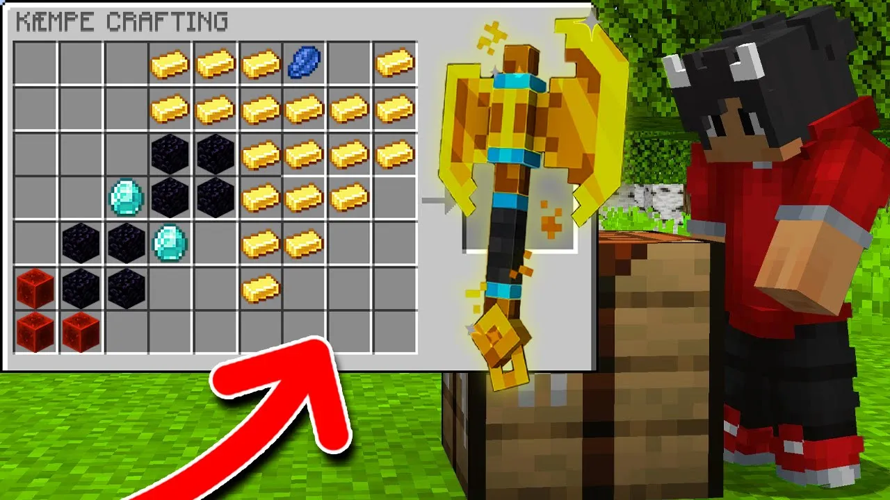 Crafting Er Blevet GIGANTISK I Minecraft!