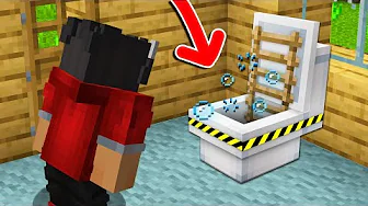 Finder Et Hemmeligt Rum I Et Toilet I Minecraft!