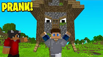Huse Er Blevet Levende I Minecraft Prank!