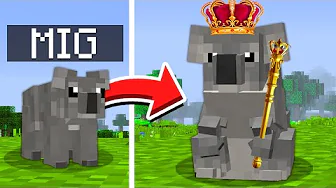 Vi Lever Et Helt Liv Som KOALA I Minecraft!