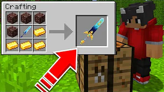 Jeg Kan Crafte CUSTOM SVÆRD I Minecraft!