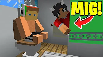 Gemmer Mig Hele Dagen I Laust's Hus I Minecraft!