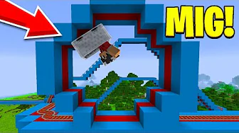 Vi Prøver Den Hurtigste Rutsjebane I Minecraft!