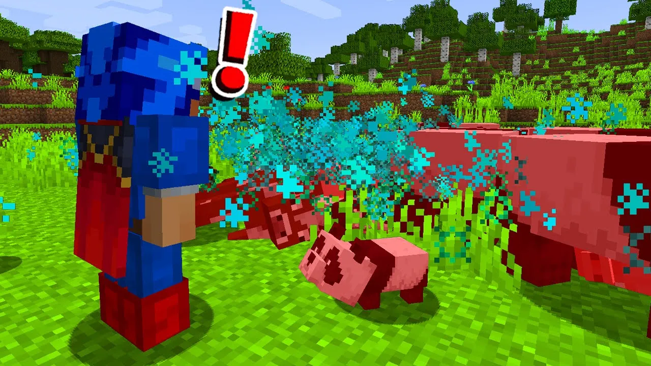 Jeg Er SONIC I Minecraft!