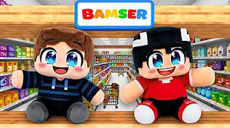 Vi Bliver Til BAMSER I Minecraft!