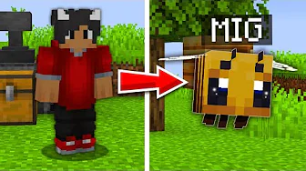 Jeg Bliver Til En BI I Minecraft!