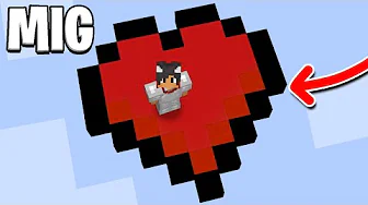 Kan Vi Overleve På Et HJERTE I Minecraft?