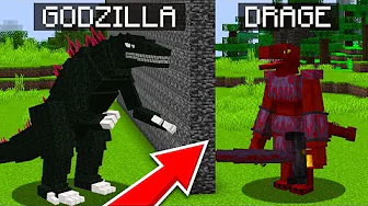 Jeg Snyder Judex Med GODZILLA I En Monster Kamp I Minecraft!