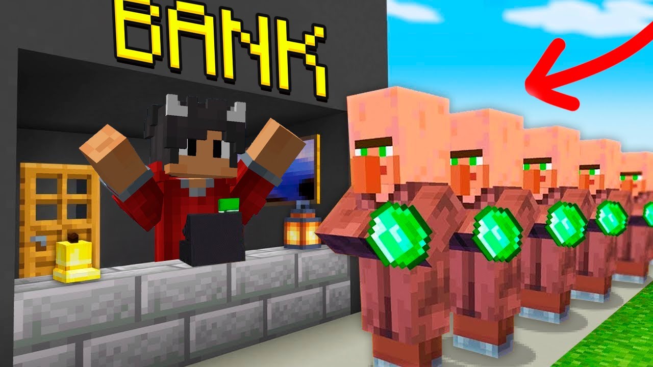 Jeg Starter Min Egen BANK I Minecraft!