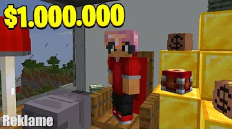 Vi Bliver Millionære Ved At Bruge Skrabelodder I Minecraft!