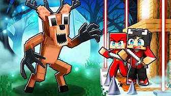 Sikreste Hus vs THE DEER I Minecraft!