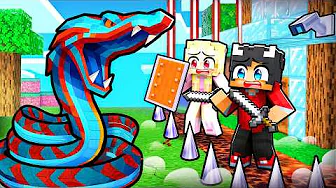 Kæmpe SLANGE vs Sikreste Hus I Minecraft!