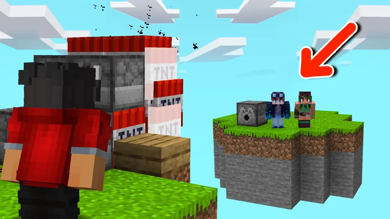 Kan Jeg Vinde Over ROBINSAMSE I En TNT KAMP I Minecraft?