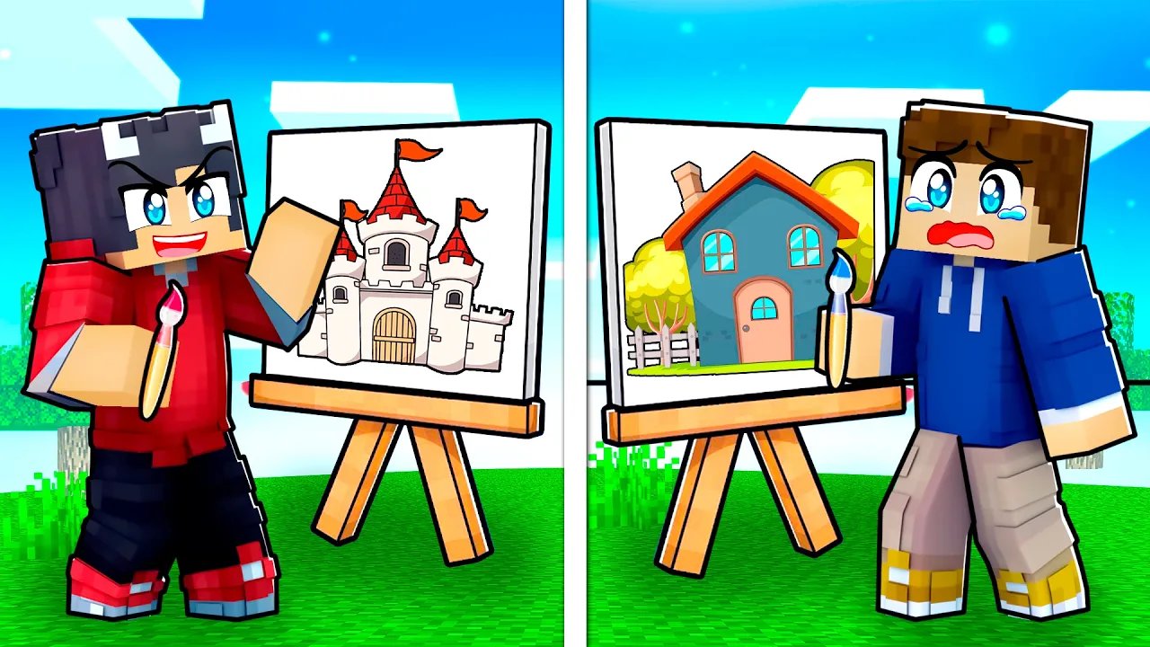 Vi Laver SPEED DRAW I Minecraft!