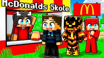 Jeg Åbner En MCDONALDS På En SKOLE I Minecraft!