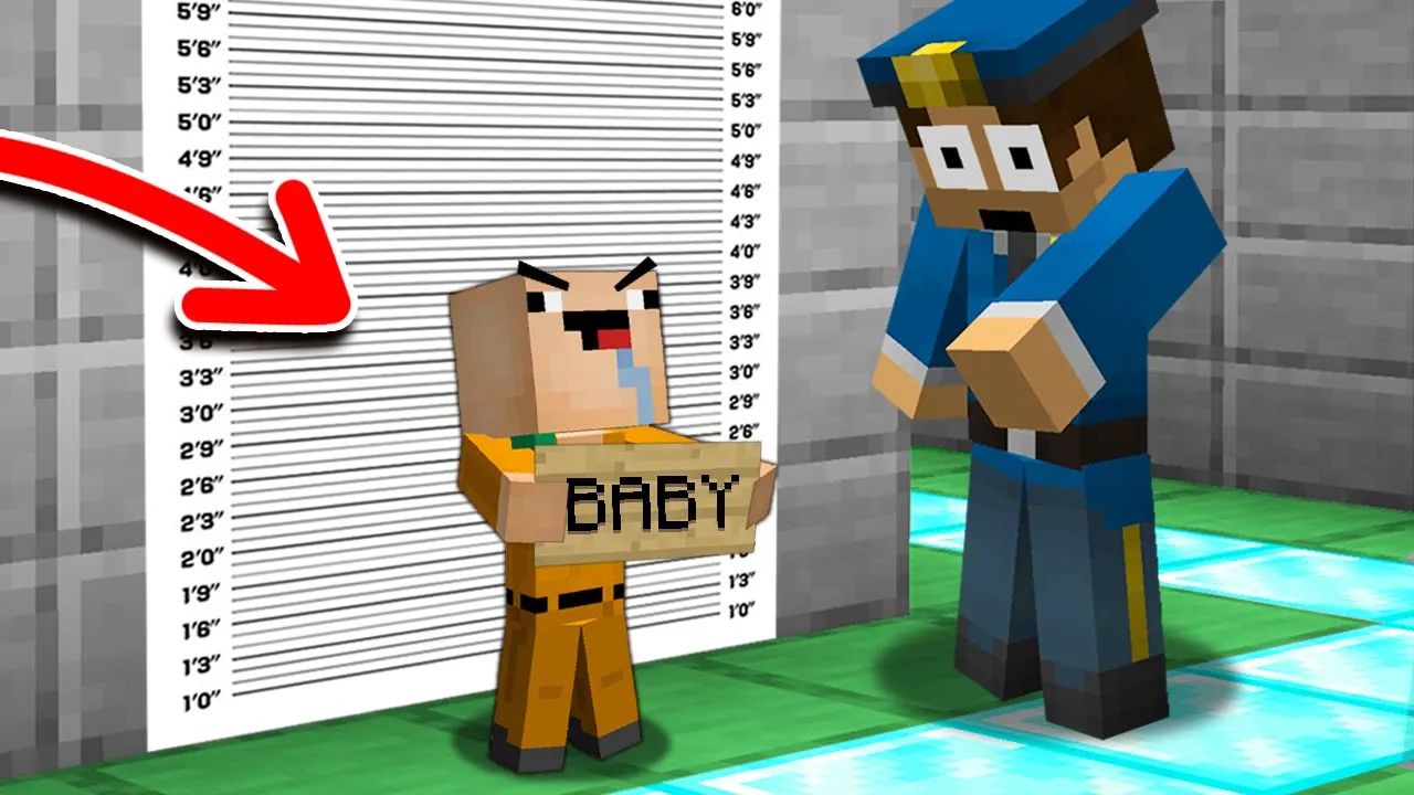 Vi Finder En KRIMINEL BABY I Minecraft!