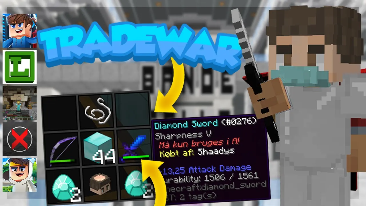 Køber MIT EGET Vagt Sværd?! | Freakyville TradeWar #1