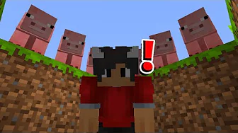 Verden Er Blevet Overtaget Af GRISE I Minecraft!