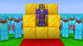Jeg Overtager Et Helt KONGERIGE I Minecraft!