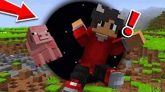 Jeg Bliver Suget Ind I Et SORT HUL I Minecraft!