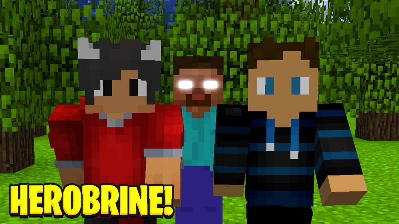 Judex og Jeg Bliver Angrebet Af HEROBRINE I Minecraft!