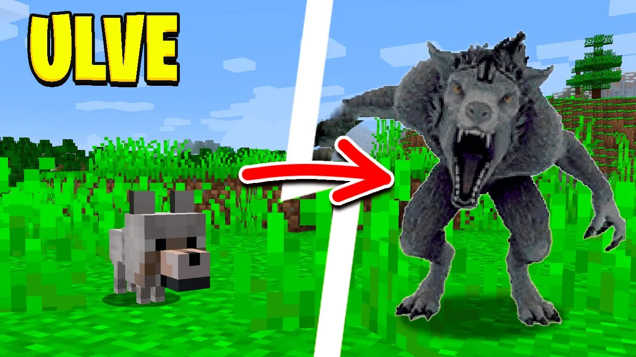 Jeg OPGRADERER Mig Selv Som ULV I Minecraft!