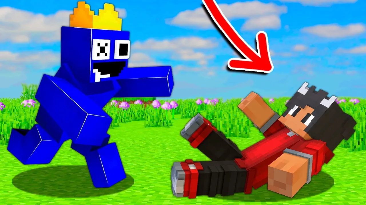 Jeg Lever I RAINBOW FRIENDS I Minecraft!