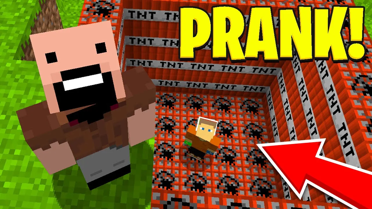 Jeg Pranker Min Ven Som NOTCH I Minecraft!