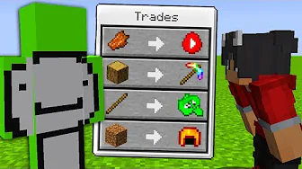 Jeg Kan Trade OP ting Med YouTubere I Minecraft!