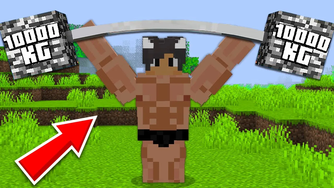 Jeg Bliver Den STÆRKESTE Mand I Minecraft!