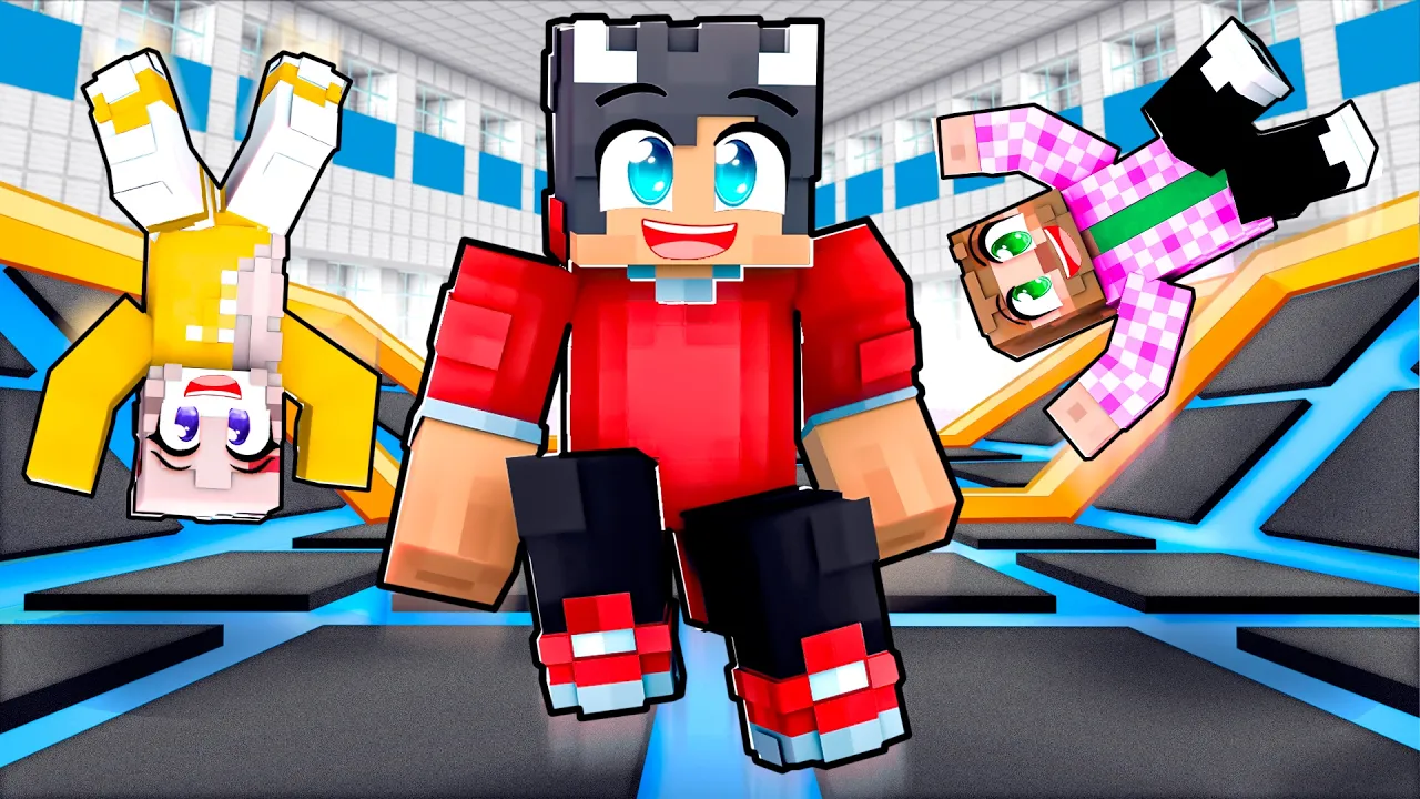 Jeg Bygger En TRAMPOLINPARK I Mit HUS I Minecraft!